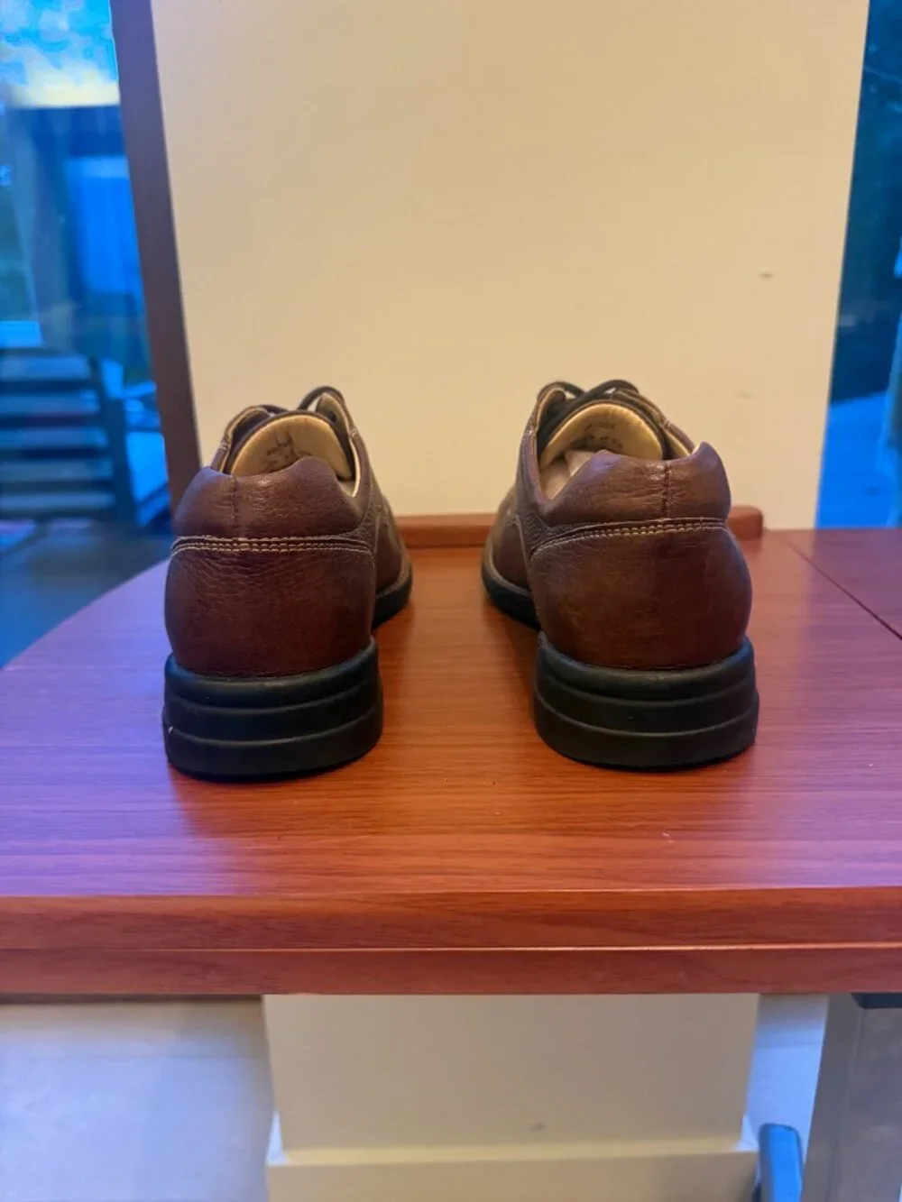 Johnston & Murphy Brown Leather Oxfords Men’s 8M